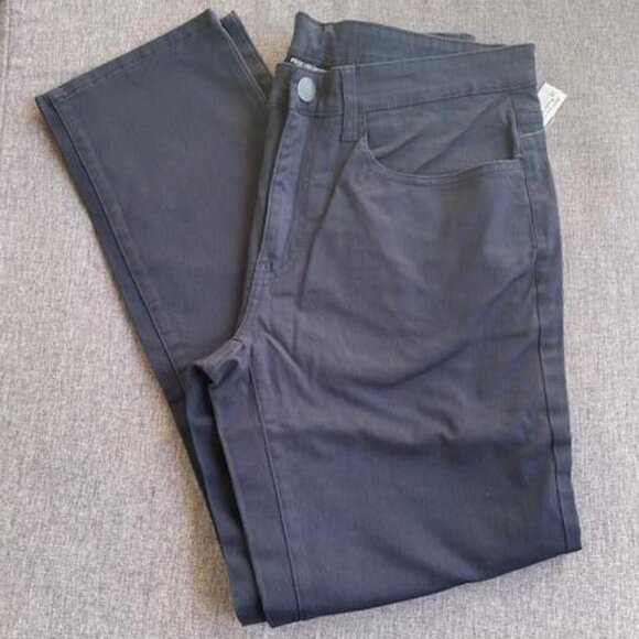 Peak Velocity Men's Cotton Rich Active Chino Pant, Navy 32x30 - Picture 1 of 7